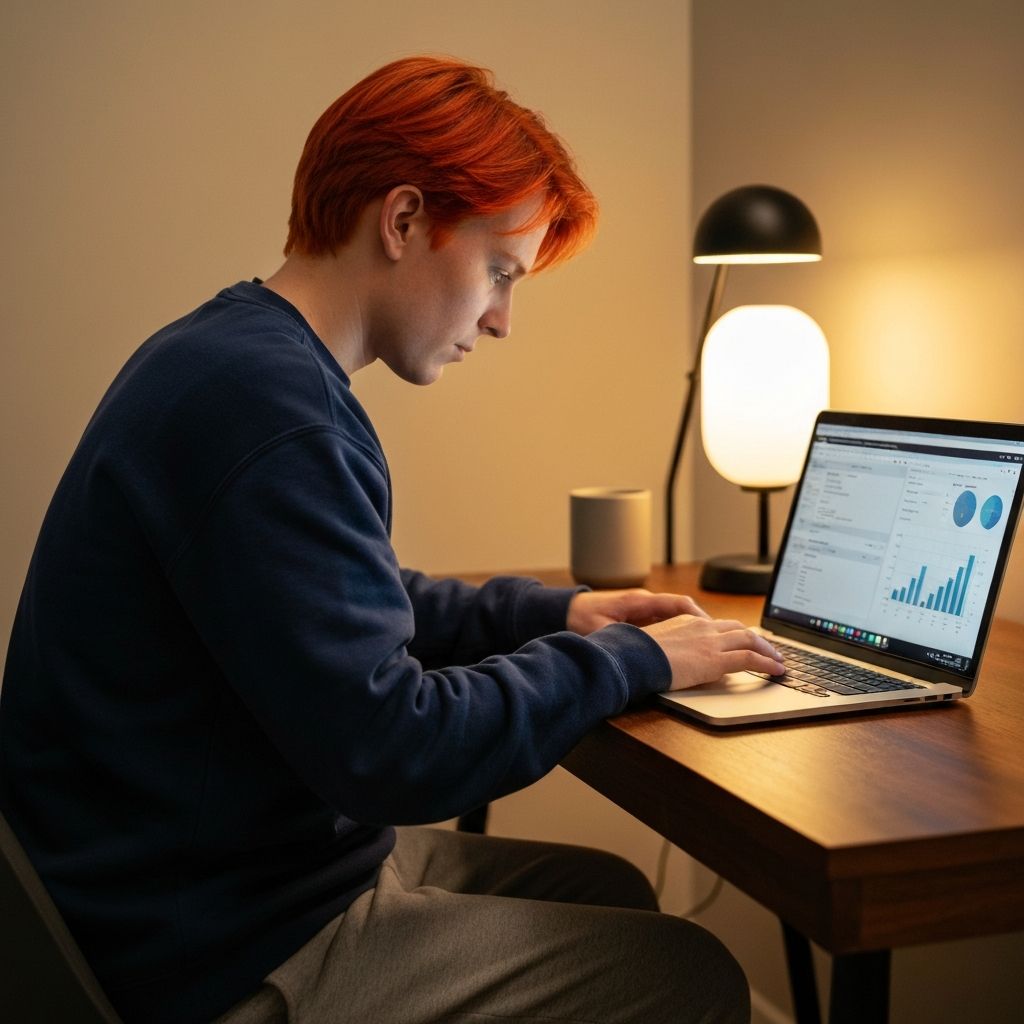 Scientist working